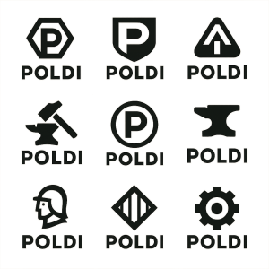 Drobná loga Poldi.
