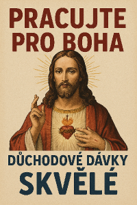 Pracuj'te pro Boha, důchodové dávky jsou skvělé