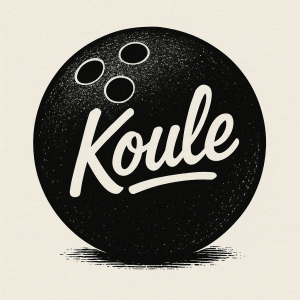 Bowlingová koule podobně jako na této stránce (https://www.trika24.cz/potisk-na-textil-absolvent-koule-stussy-pismo/ ).