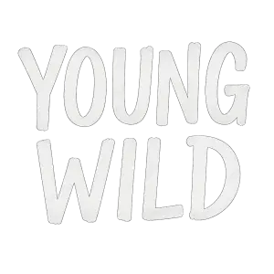 Nápis YOUNG WILD