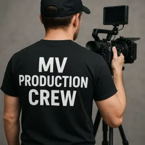 Chcete tam napsat nějak MV PRODUCTION CREW