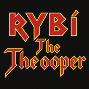 nápis RYBÍ The Trooper ve stylu IRON MAIDEN