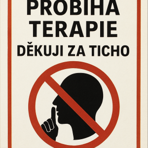 Probíhá teprapie - děkuji za ticho