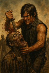 daryl jak zabiji zombie