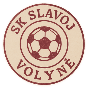 vygeneruj razítko které v té době prezentovalo klub sk slavoj volyně