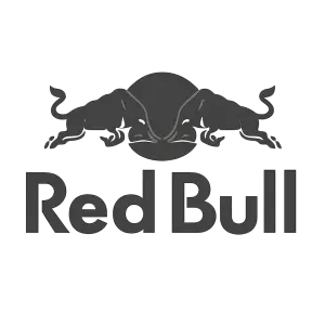 Logo redbullu co se používá na mikinach udělej ho v šedé