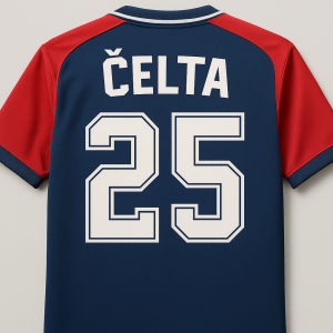 Chtěla bych aby to vypadalo jako dres s číslem 25