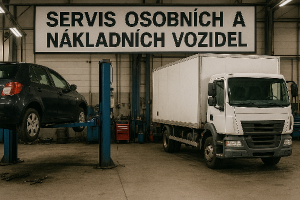 Servis osobních a nákladních vozidel