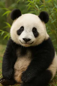 Roztomilá panda
