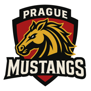 Vkož logo prague mustangs