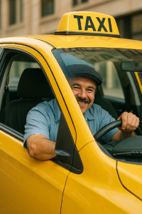 Taxi řidič