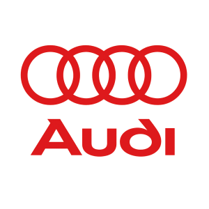 červený znak audi