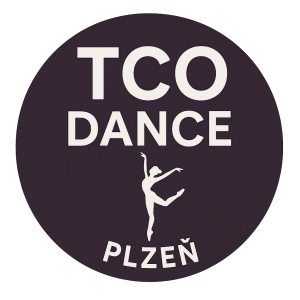 Kulate logo, kde bude napsano TCO dance Pkzeň