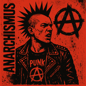 anarchismus, punk