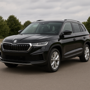škoda kodiaq II černé barvy