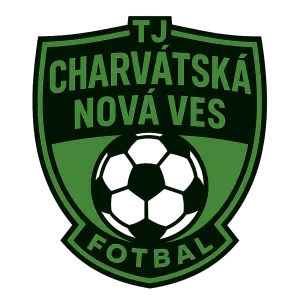 Logo Charvatska nova ves fotbal...zelená a černá barva
