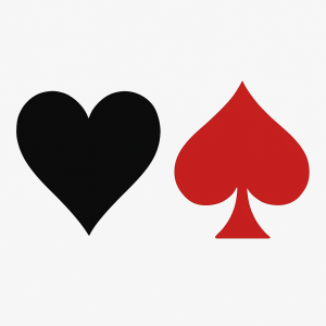 Black Heart Red Spade