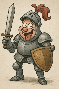 Silly knight