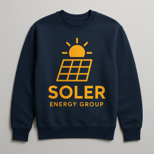 Chtěl bych vytvořit firemní mikinu pro společnost Soler sun Energy group