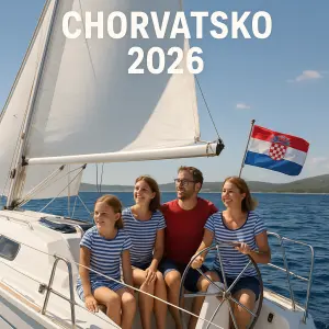 Rodinná plavba po Jadranu. Plachetnice a na pis Chorvatsko 2026