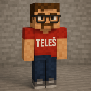 vygeneruj mi skin youtubera teleš z minecraftu