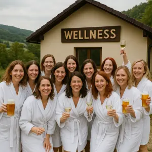 Deset kamarádek welnes, turistika , víno a pivo