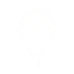 white horde symbol. no text, no background
