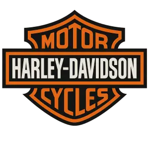 Harley Davidson nápis a znak