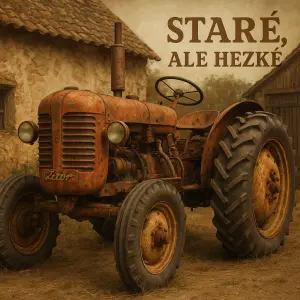 Stary traktor Zetor Text ve smyslu co je staré tak je hezké