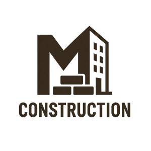 Logo pro stavební firmu M