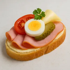 Obložený chlebíček