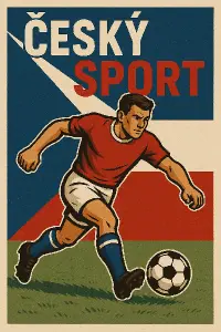 Sportovní obrázek spojený s čestinou