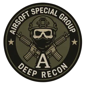 Airsoftová skupina specialni skupina alfa zamerena na hloubkovy pruskum emblem