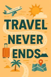 neco na tema travel never ends
