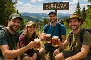 Vyslap s kamarady na sumave a pivo