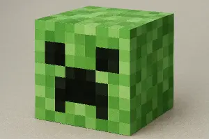 minecraft hlava crepera