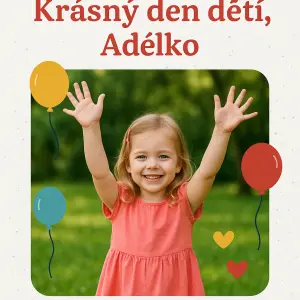 Krásný den dětí Adélko
