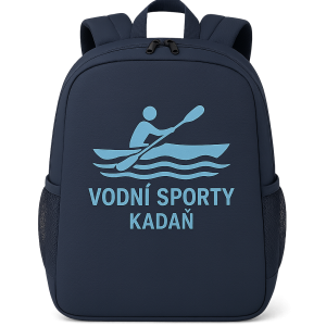 chci vložit logo vodních sportu kadan upravit a vložit na pozadí batohu