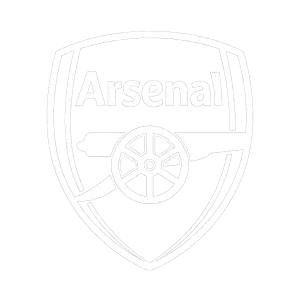 Bílé logo Arsenal