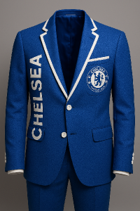Prosim udělej mi sako na téma chelsea fc