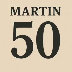 Jméno Martin a pod jménem číslo 50.je to k narozkám