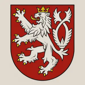 český státní znak pouze lev