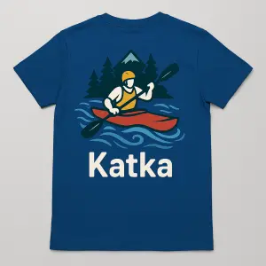 Vodácké tričko kde bude napsáno zezadu Katka