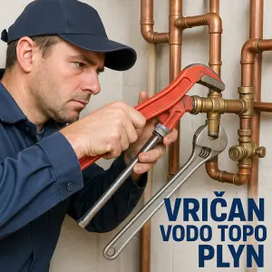 Chci obrázek instalatérských prací Vričan Vodo Topo Plyn