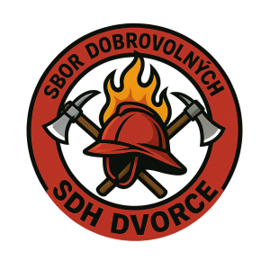 Logo na tričko pro Sbor dobrovolných hasičů SDH Dvorce