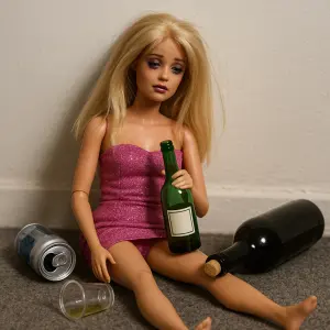 Barbie opila po akci