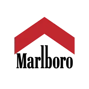 vytvoř logo a nápis Marlboro
