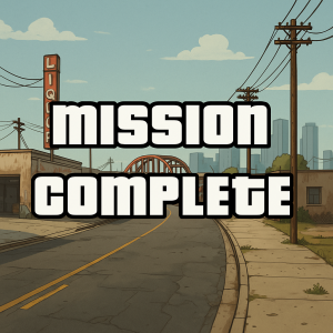 MISSION COMPLETE Z GTA bez postav