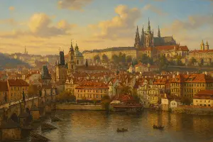 obraz Prahy