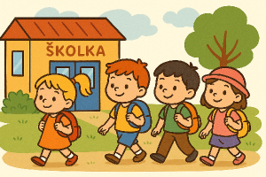 děti, které odchází ze školky, spíše keslené, spíšr jednodušší¨
